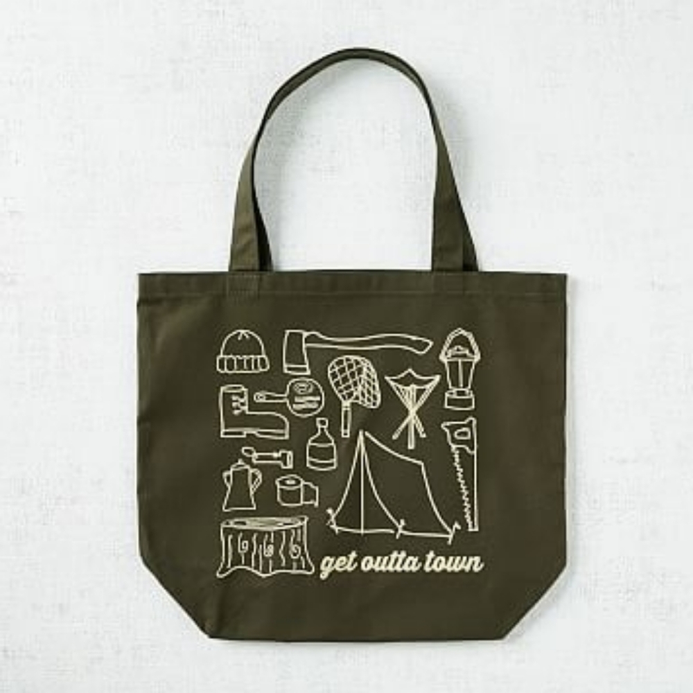 West Elm Market Tote- Get Outta Town